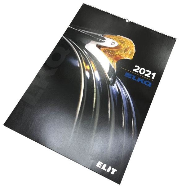 Calendar Vintige Auto Lkq 2021